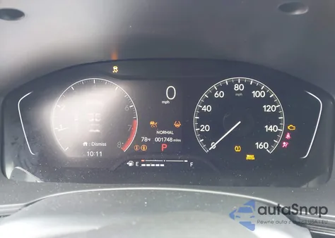 2025 Honda Civic Sport из США, поврежденный, VIN 19XFL2H88SE015461